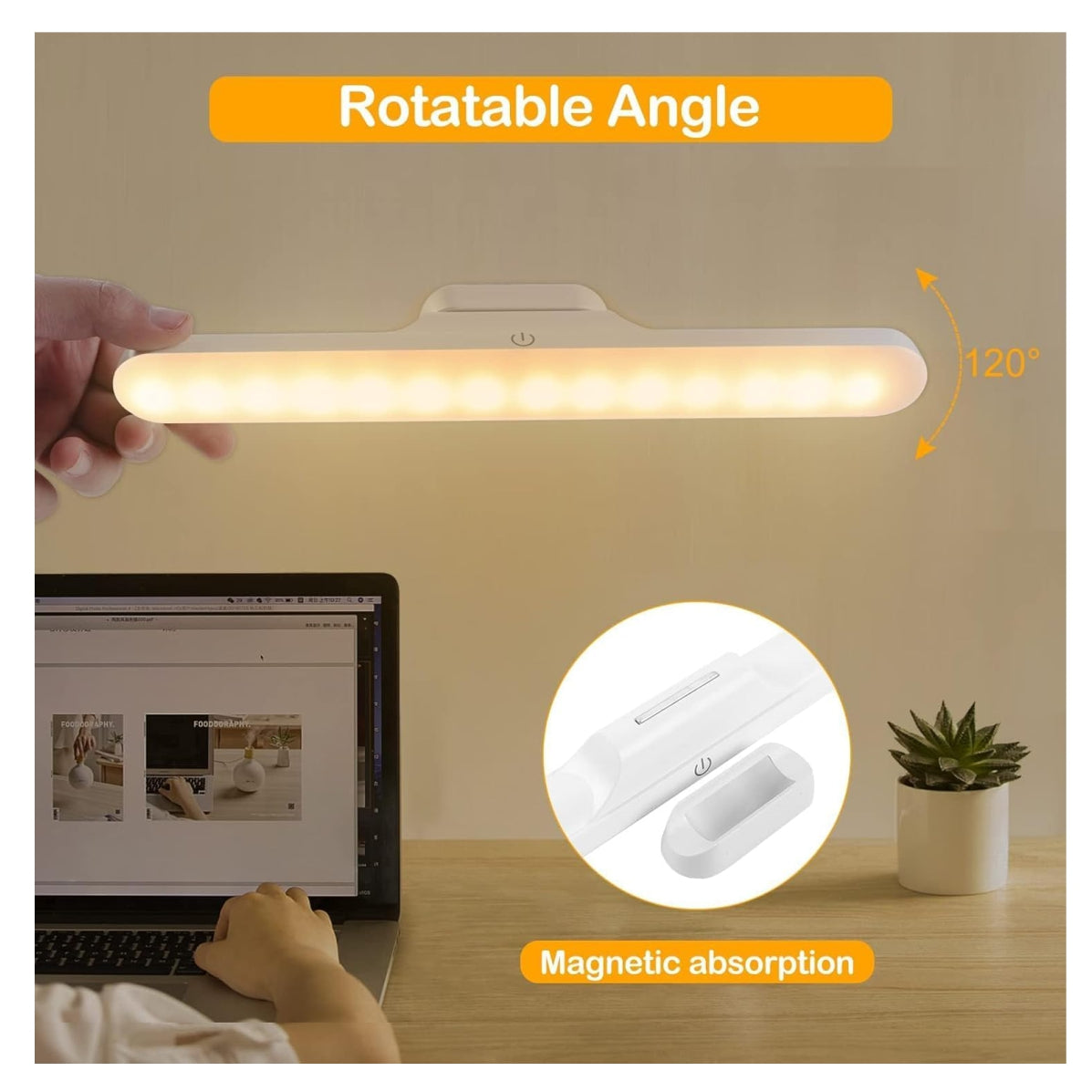 Lampara Led Magnetica Multifuncion