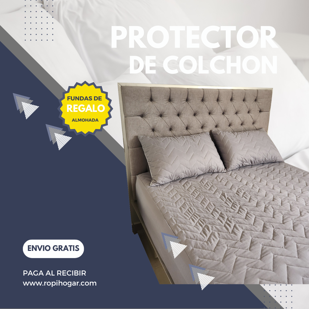 Protector de colchón con fundas