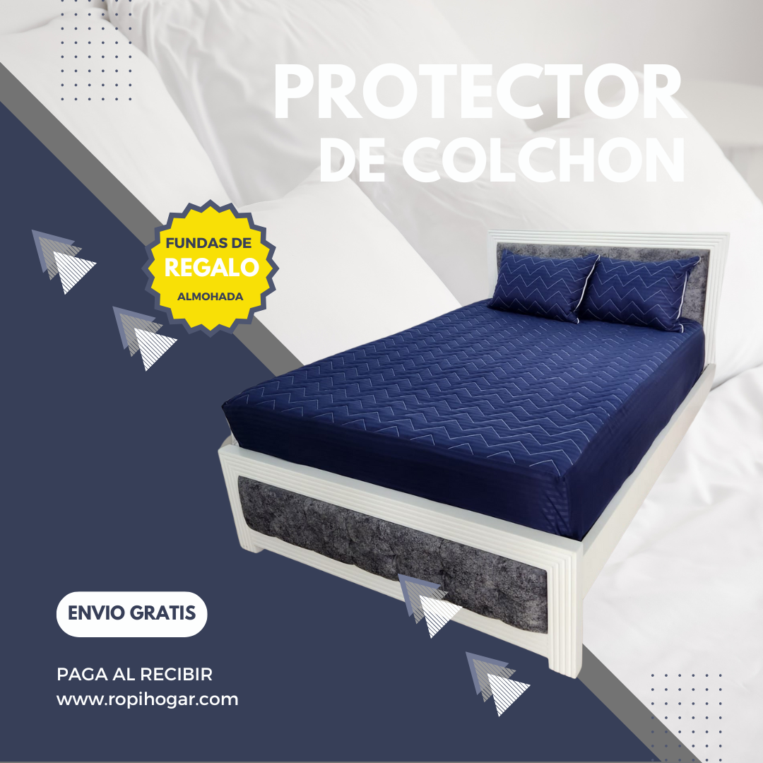 Protector de colchón con fundas