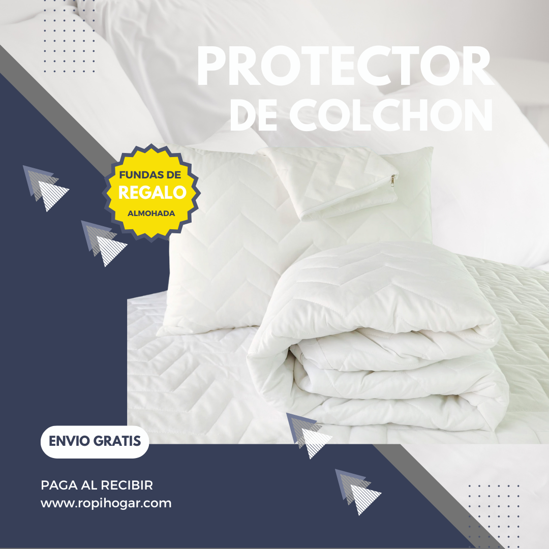 Protector de colchón con fundas