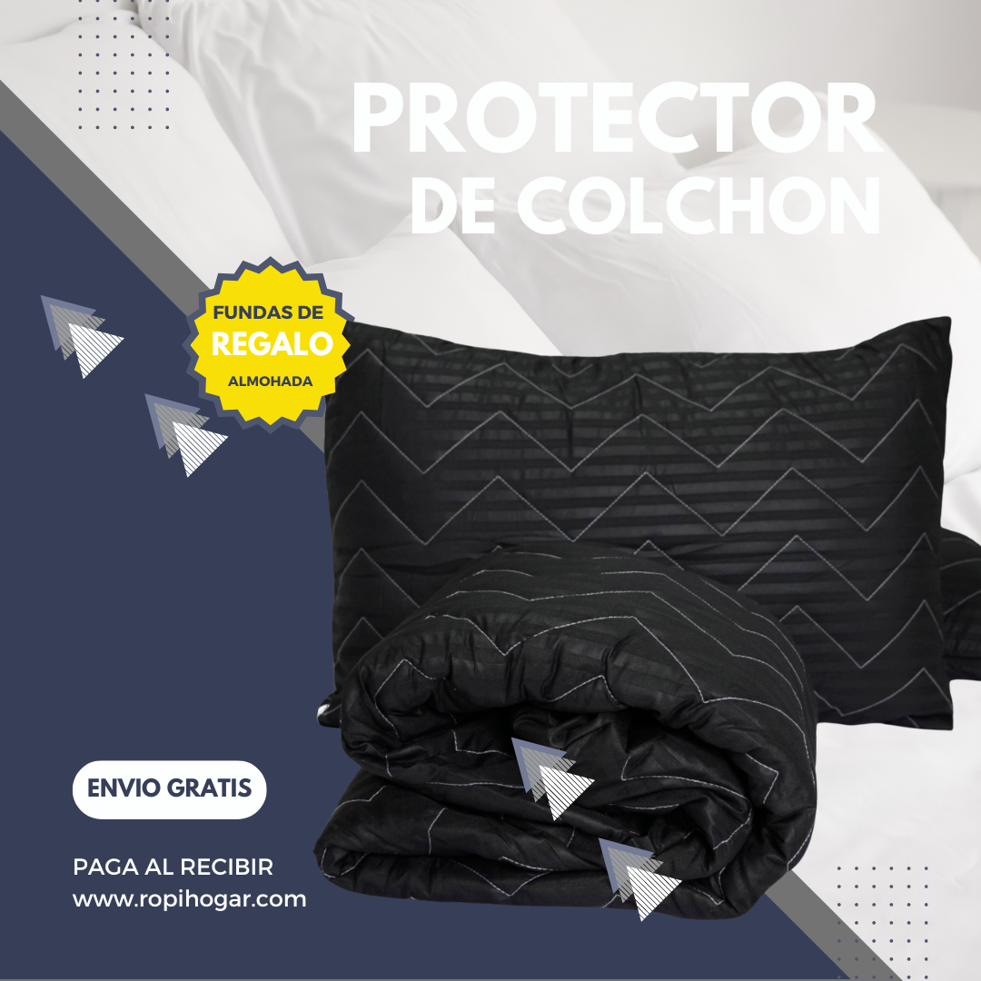 Protector de colchón con fundas