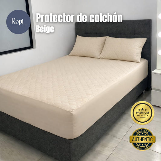 Protector De Colchón Termosellado + Fundas de almohadas