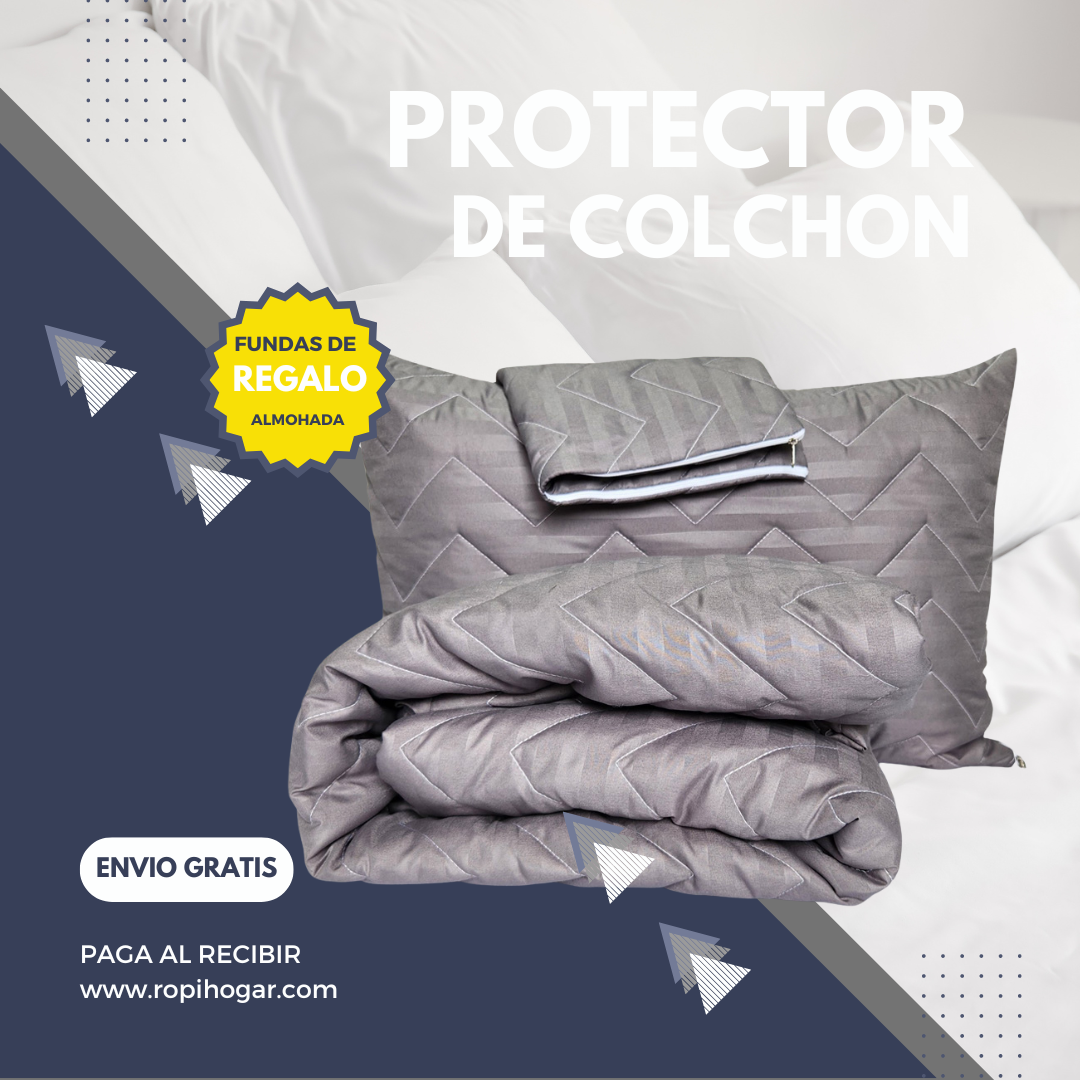 Protector de colchón con fundas