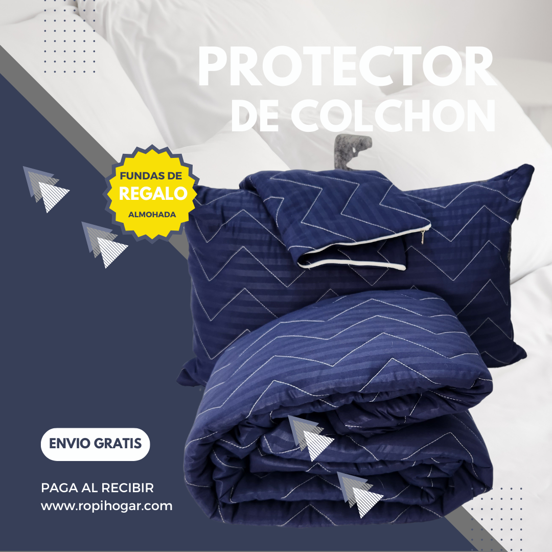 Protector de colchón con fundas