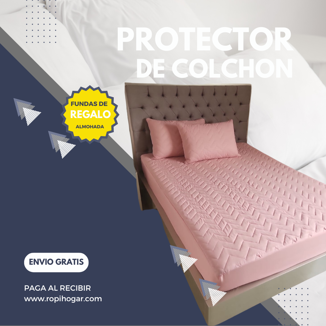 Protector de colchón con fundas