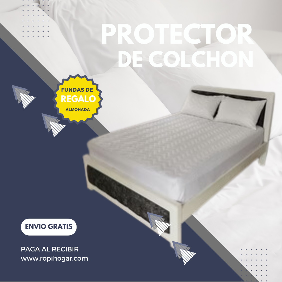 Protector de colchón con fundas